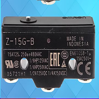   欧姆龙 微动开关 Z-15G-B OMI 电压:250V 电流:15A   